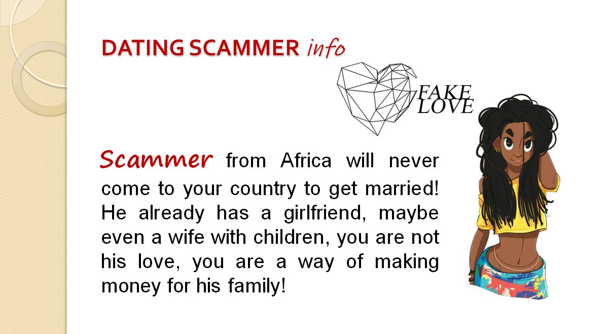 Dating scammer info 20
