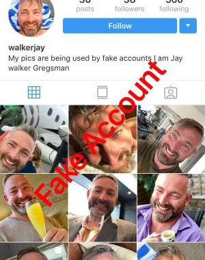 Adam Smith fake account on Instagram 1