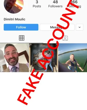 Adam Smith fake account on Instagram 19