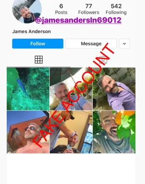 Adam Smith fake account on Instagram 88