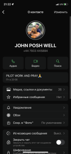 John Posh Well WhatsApp