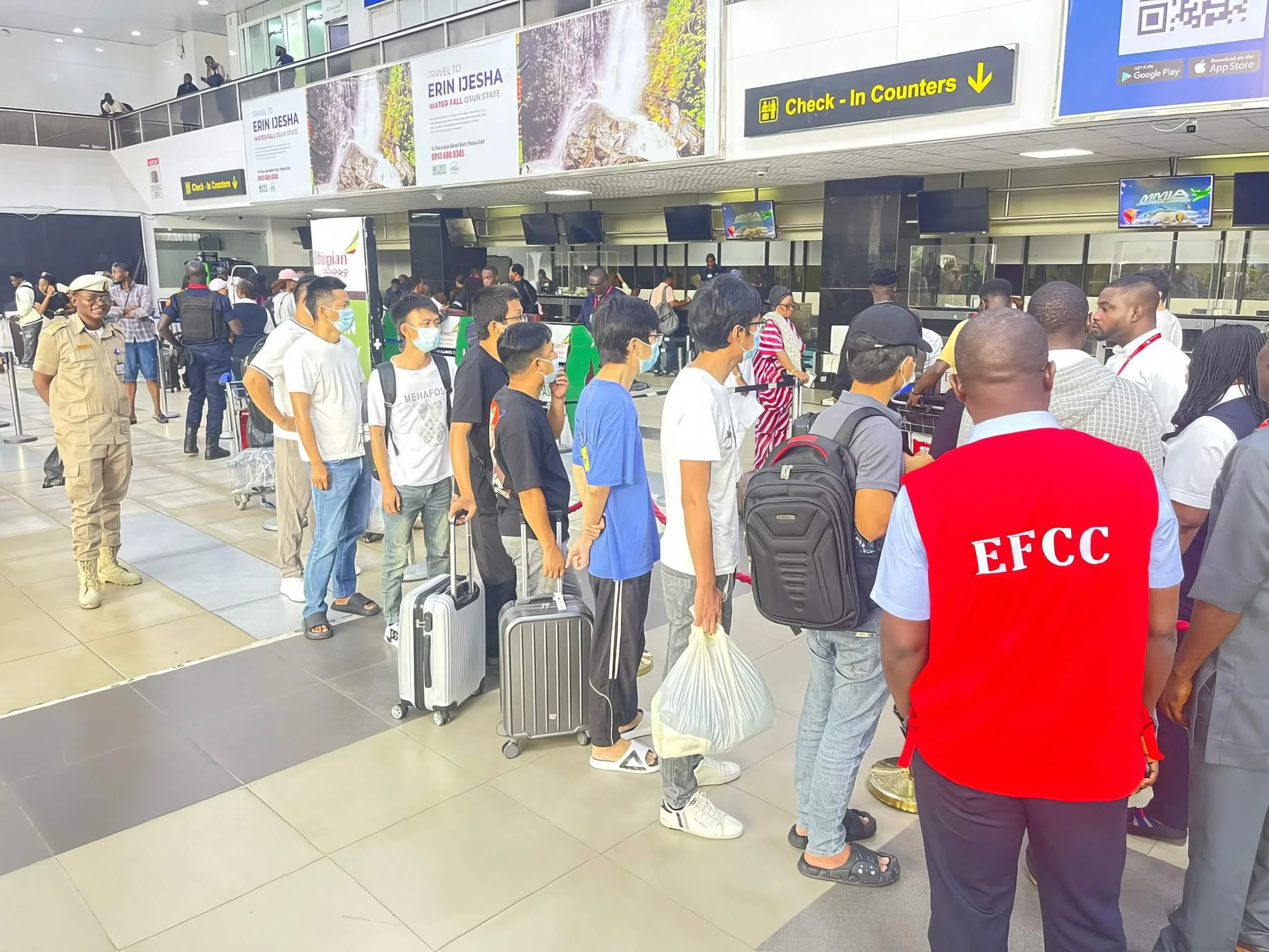 nigeria deports 50 chinese nationals in cybercrime crackdown