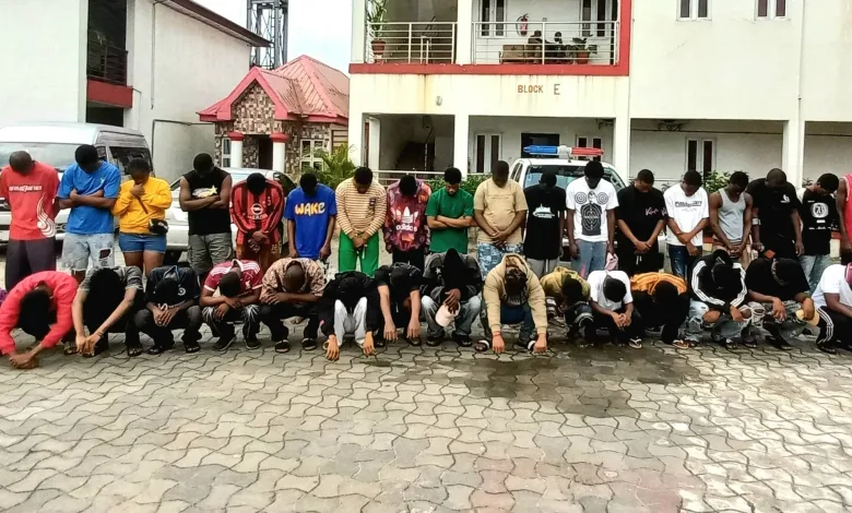 Arrests 37 Internet Fraud Suspects in Nigeria
