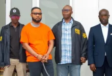 Derrick Van Yeboah be part of one gang wey fraud many Americans of more than $100m, according to US authorities