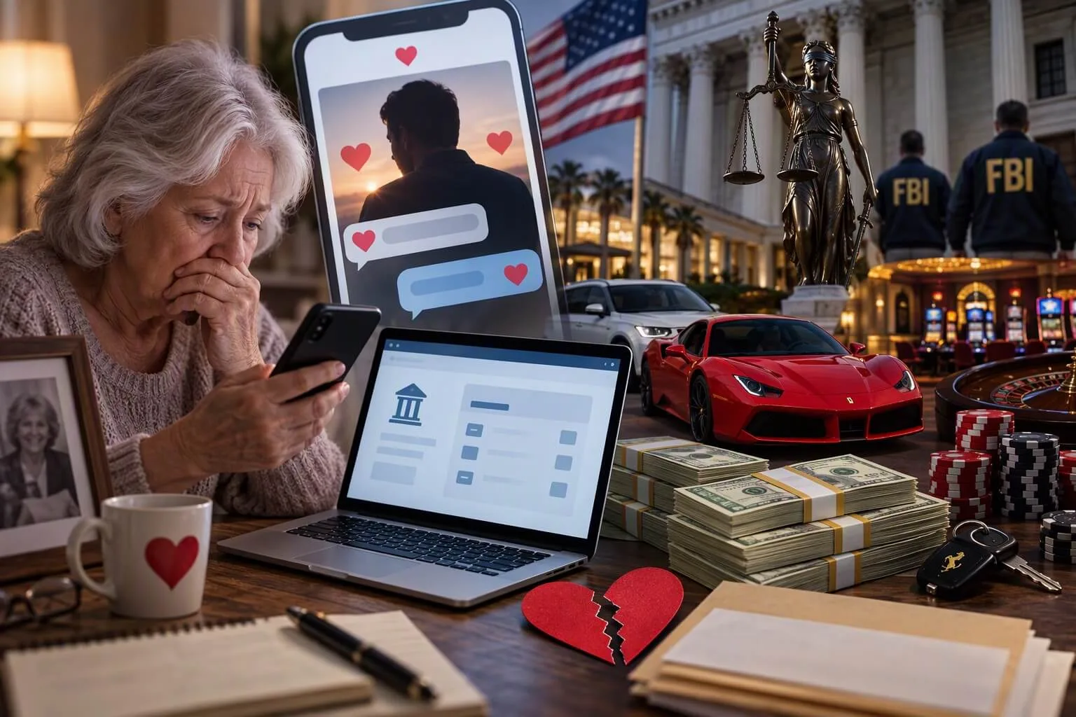 $1.8 Million Romance Scam Repeat Fraud Offender Pleads Guilty